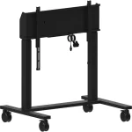 Iiyama MD-CAR2031-B1 Rollwagen Anti-Kollisions-Pylonensystem bis VESA 800x600mm schwarz - Slika 4