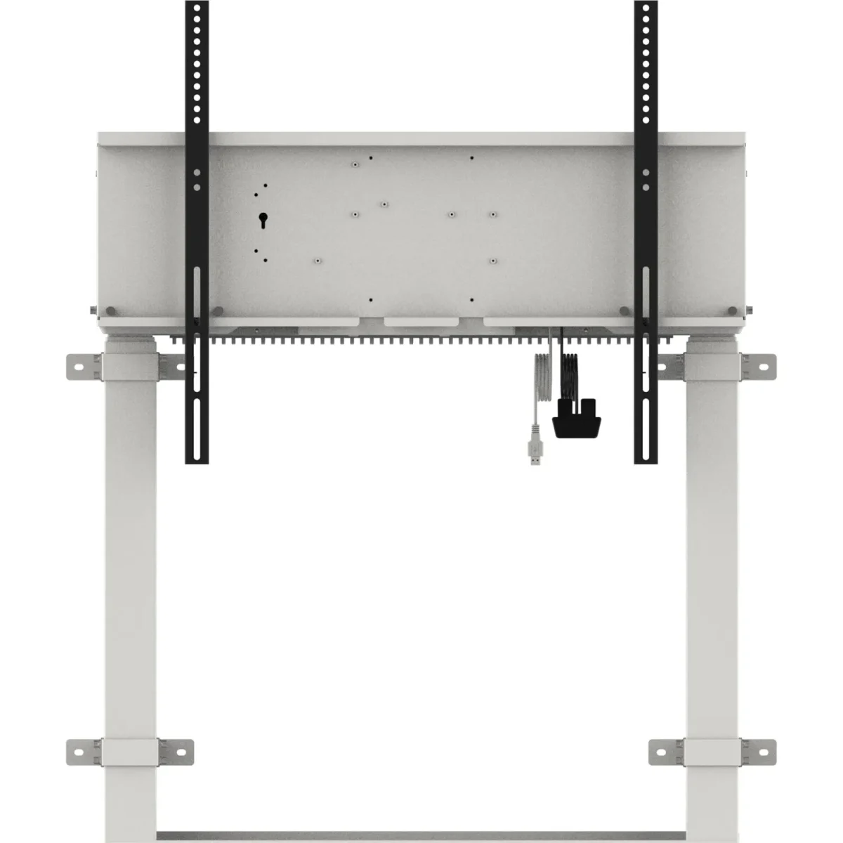 Iiyama Stationär-Pylonensystem bis VESA 800x600mm weiß - Slika 3