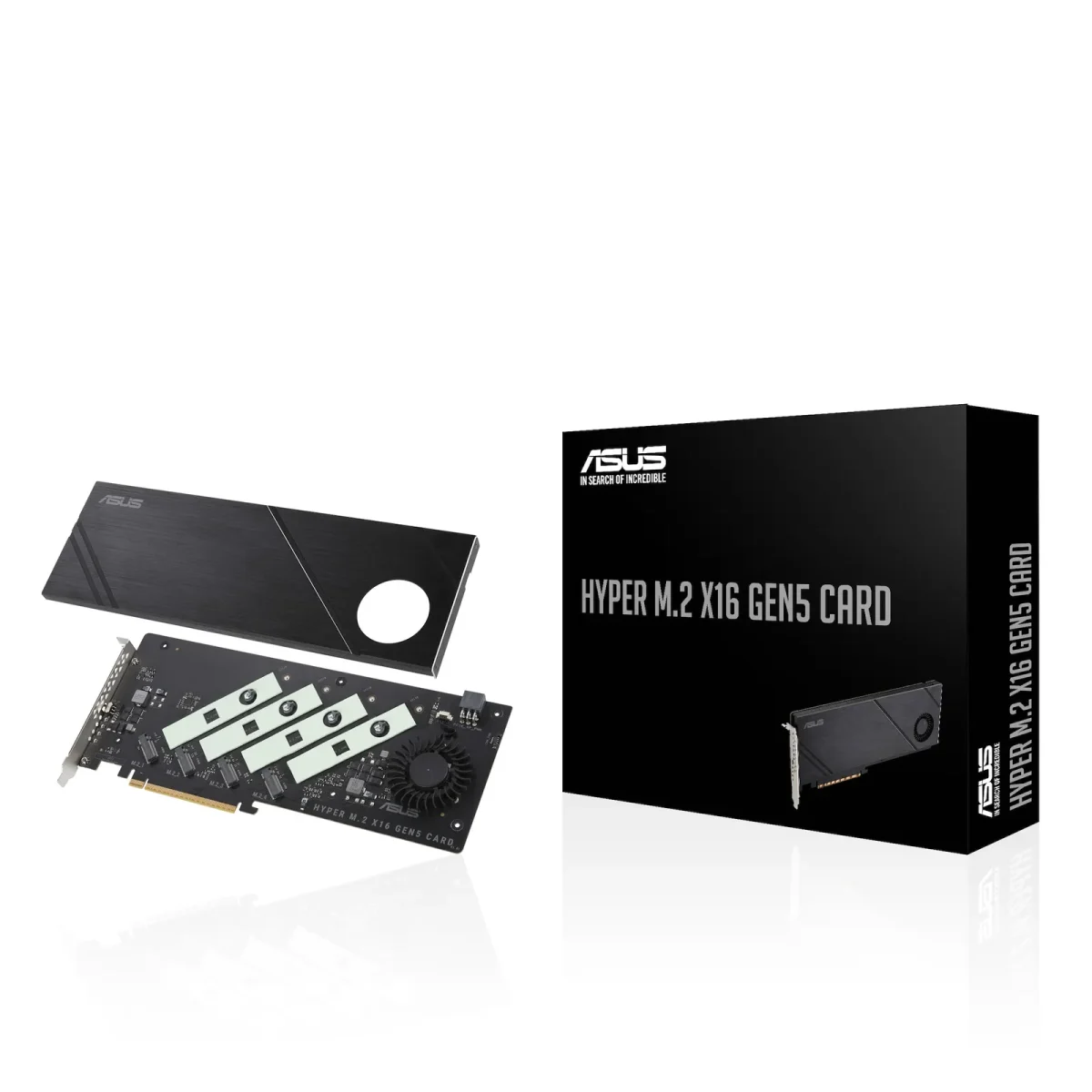 ASUS Hyper M.2 x16 Schnittstellenadapter PCIe 5.0 - Slika 2