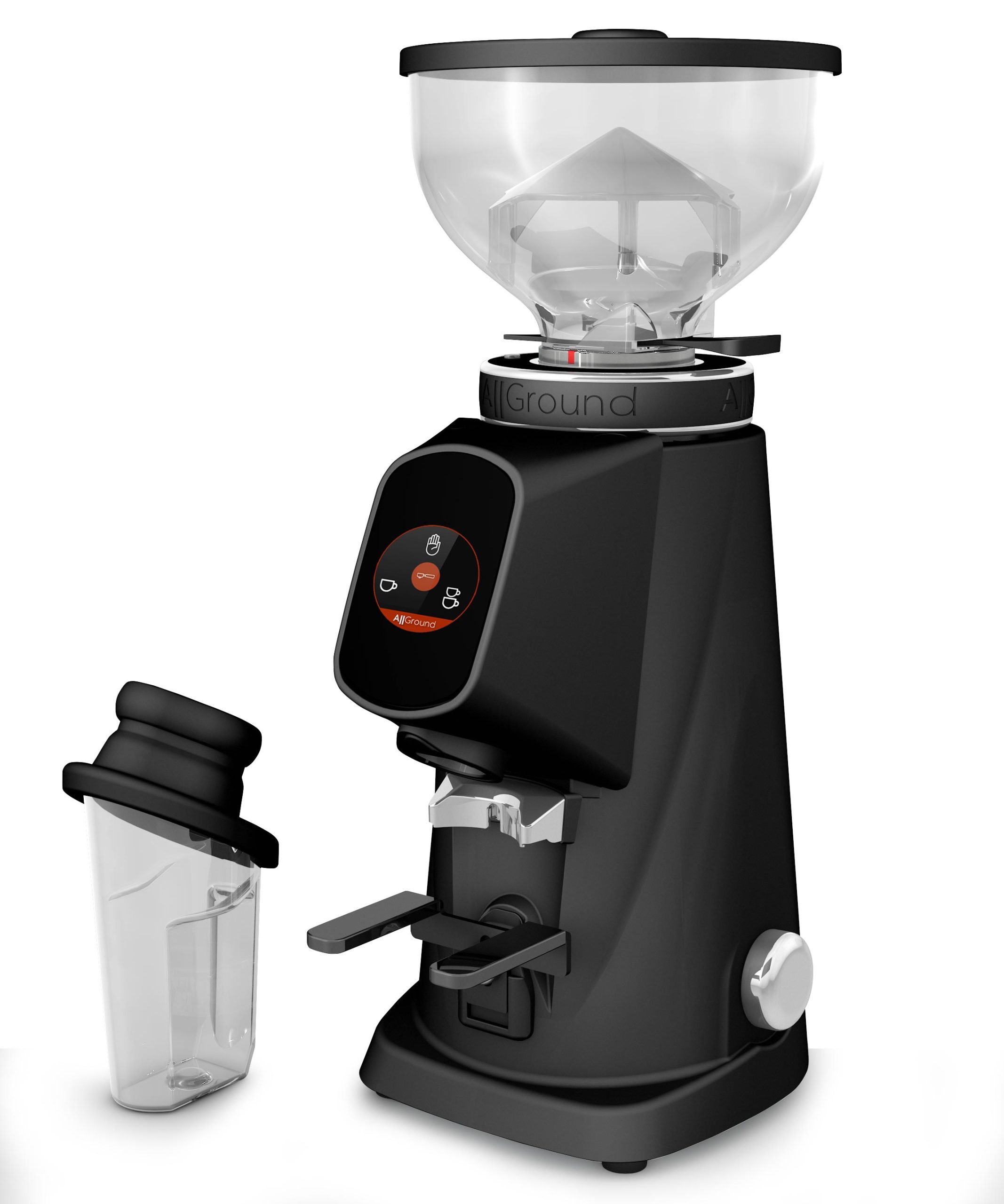 304092 Fiorenzato AllGround Kaffeemühle Vantaschwarz, Dark-T Titan Mahlwerk - Slika 1