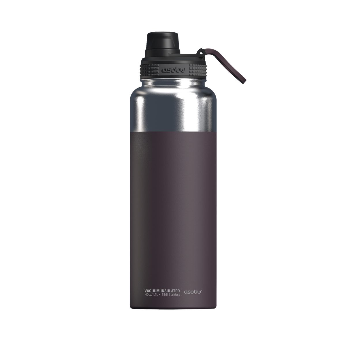 Asobu - Mighty Alpine Flask - isolierte Edelstahl Outdoorflasche 1 Liter rot - Slika 1