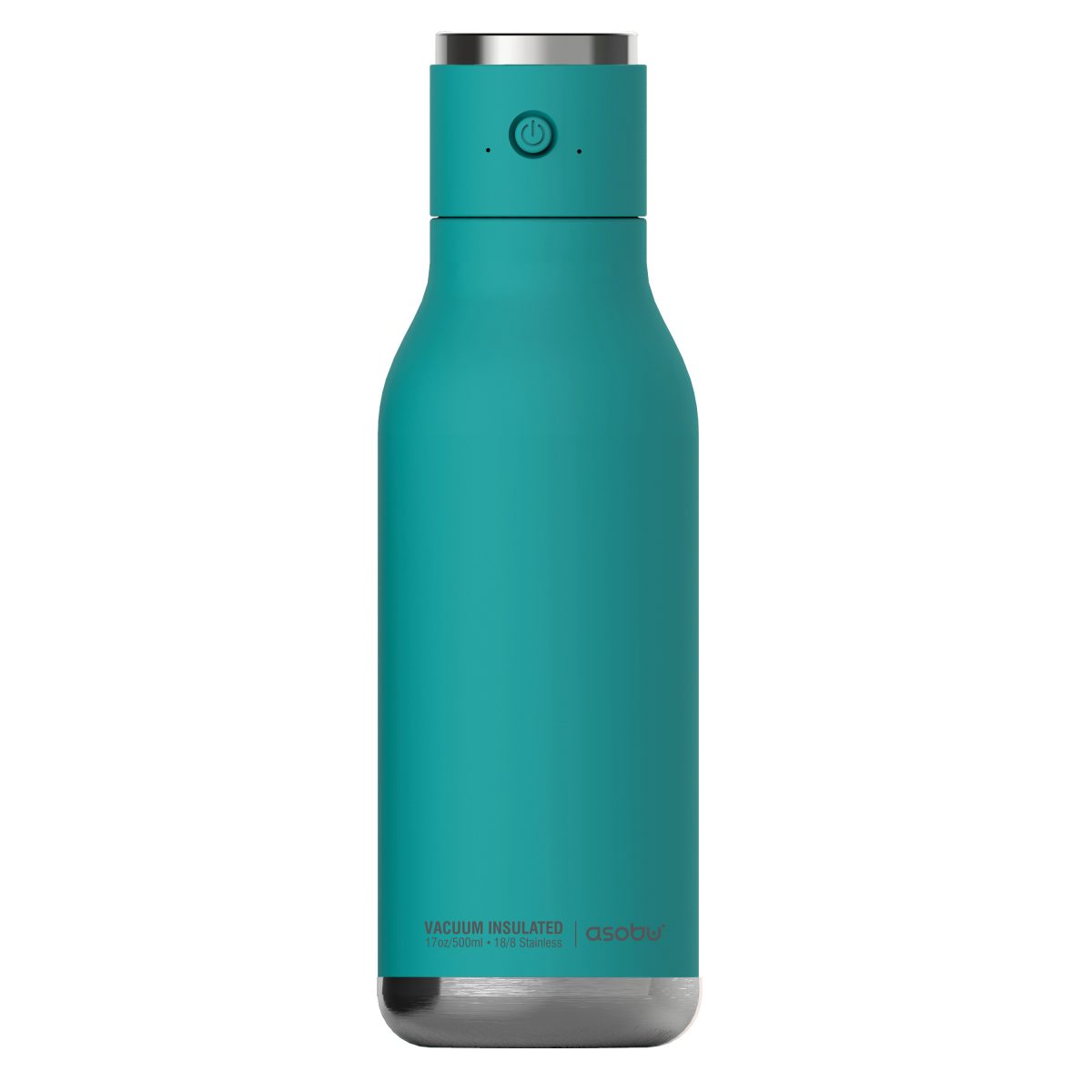 305457 Asobu - Wireless Beat - isolierte Edelstahlflasche mit BT Lautsprecher Aquamarin - Slika 1