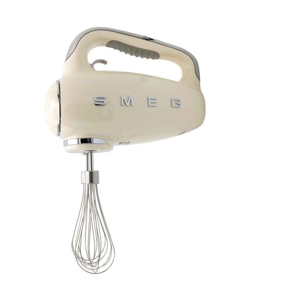Smeg HMF01CREU Handmixer im 50er Jahre Retro Design Creme