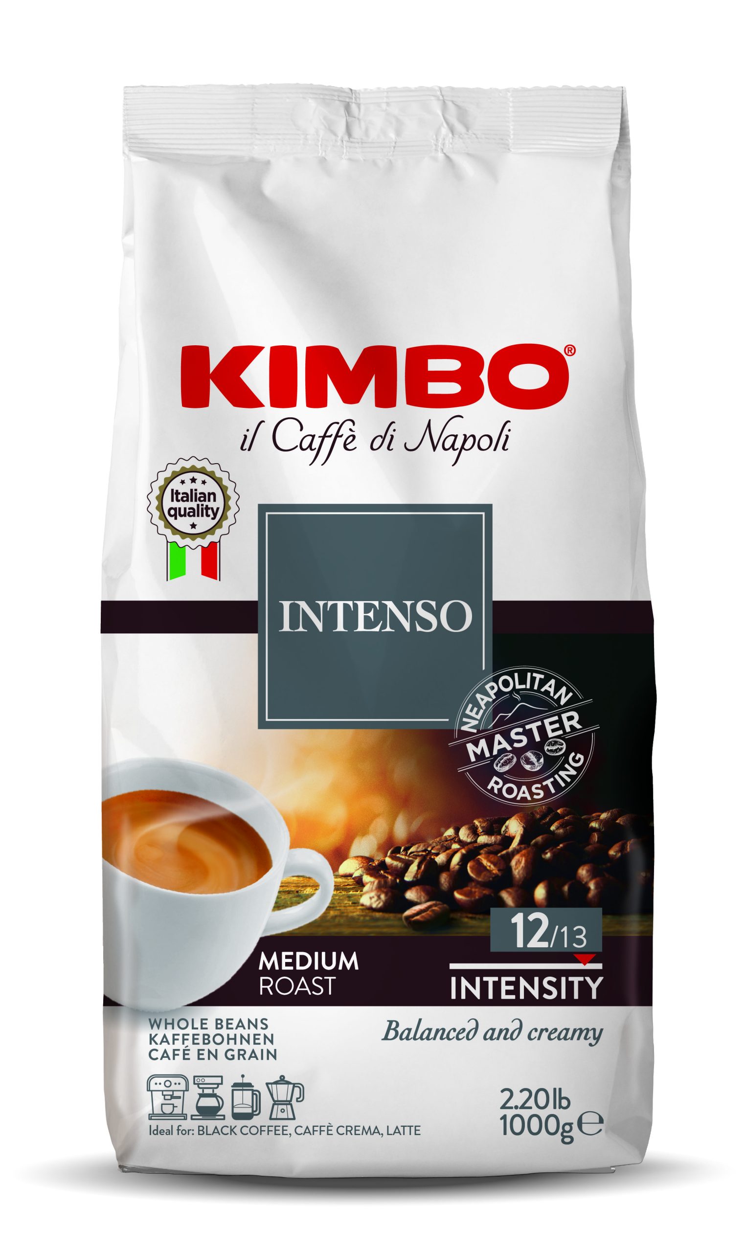 313976 Kimbo Intenso 1kg Bohnen - Slika 1