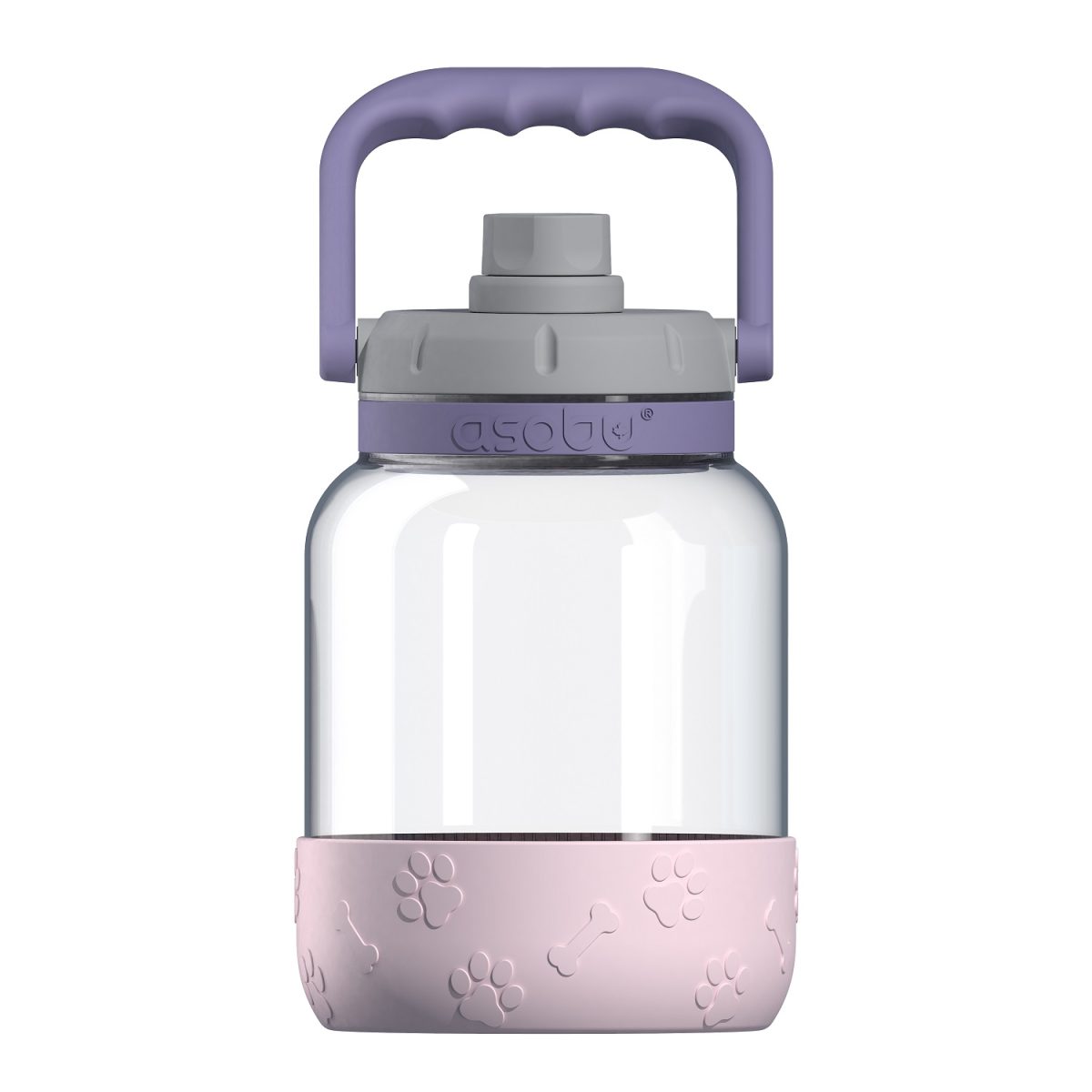 316975 Asobu - The Barkley Dog Bowl - Tritanflasche 1,5 Liter mit Hundenapf pink - Slika 1
