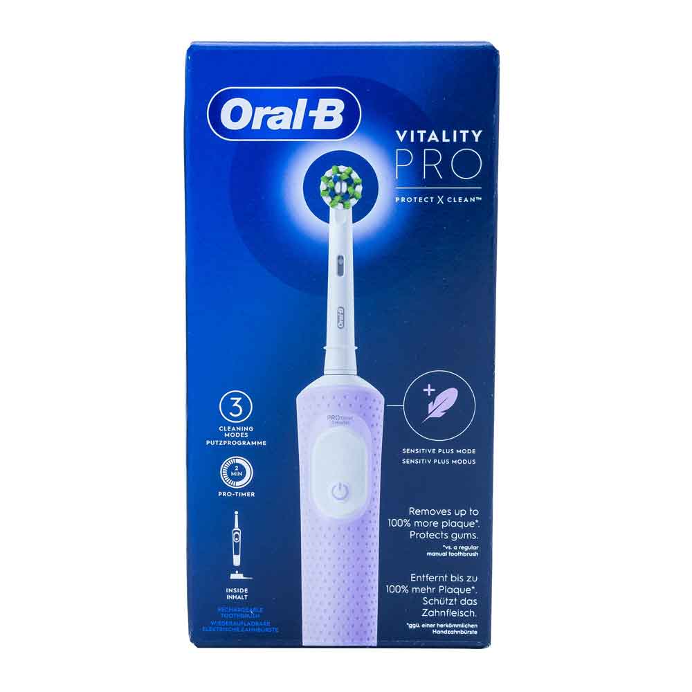 338602 Braun Oral-B Vitality Pro D103 Hangable Box Lilac Violet Elektrische Zahnbürste - Slika 1