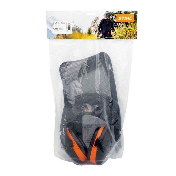 Stihl 00008840254 Gesichtsschutz Gehörschutz kurz, Nylongitter