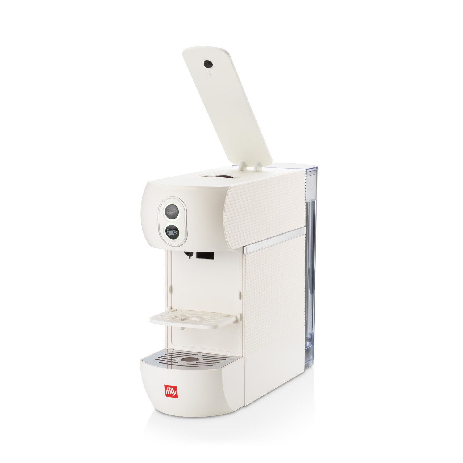 2022_EASY_ESE_MACHINE-OPEN-WHITE illy Kaffeemaschine E.S.E Pads (weiß)- by illy - Slika 1