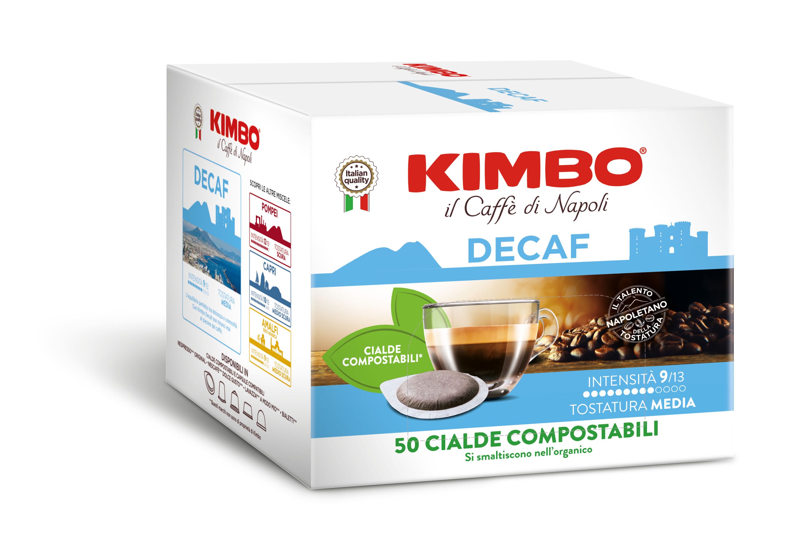 385364 Kimbo DECAFF 44mm ESE Pads 50 Stück a 7,3g - Slika 1