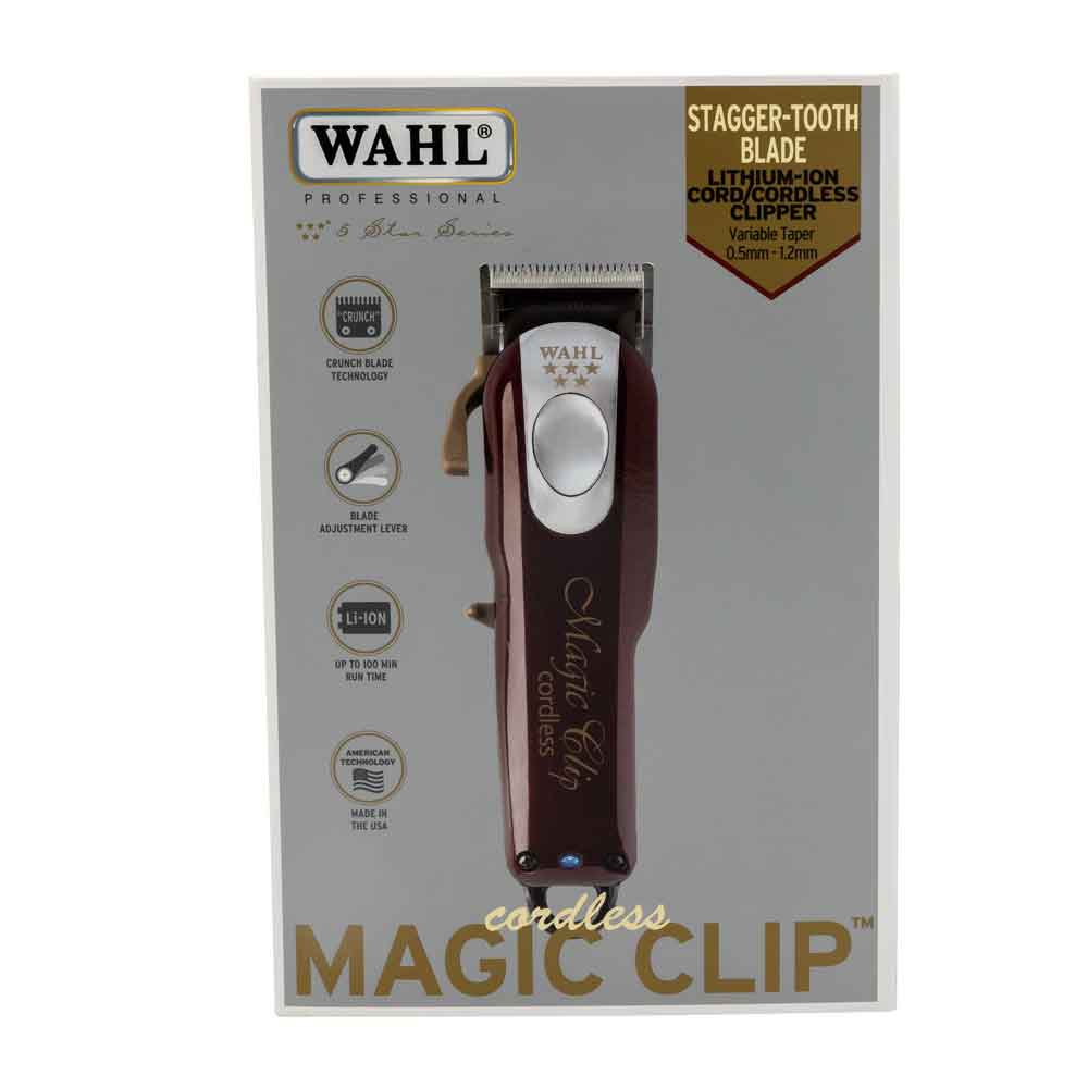 391345 Wahl 3027252 Clipper 5* Cordless Magic Clip 5V red - Slika 1