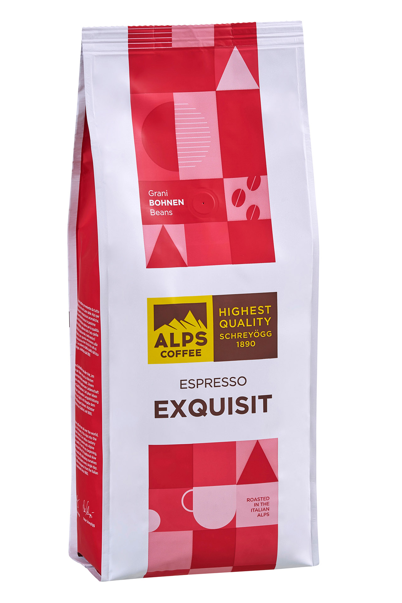 397140 Alps Coffee Espresso Exquisit 1000g - Slika 1