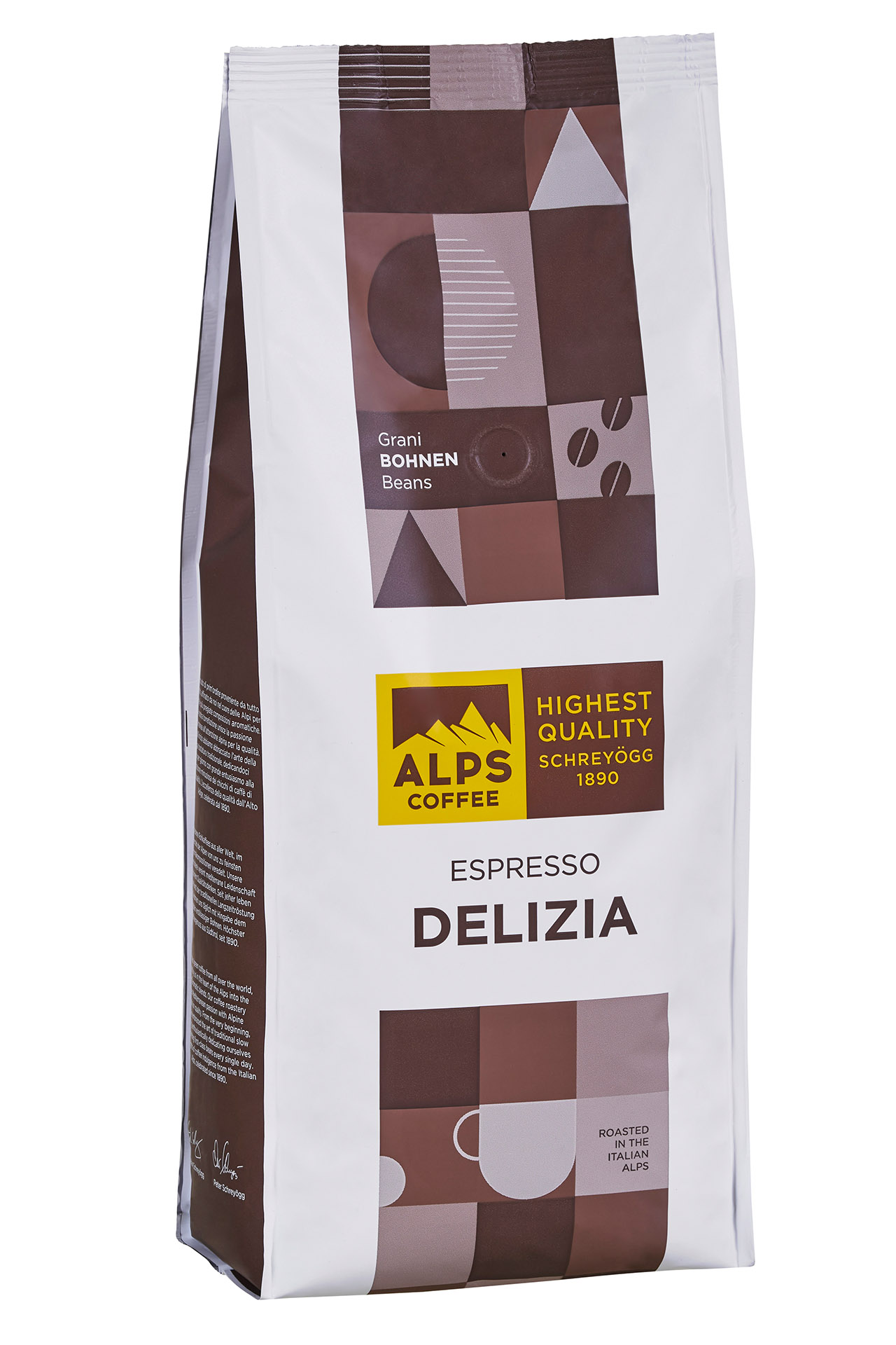 397141 Alps Coffee Espresso Delizia 1000g - Slika 1