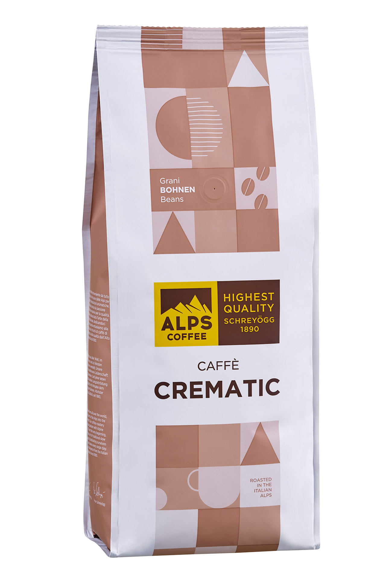 397144 Alps Coffee Caffe Crematic 1000g - Slika 1