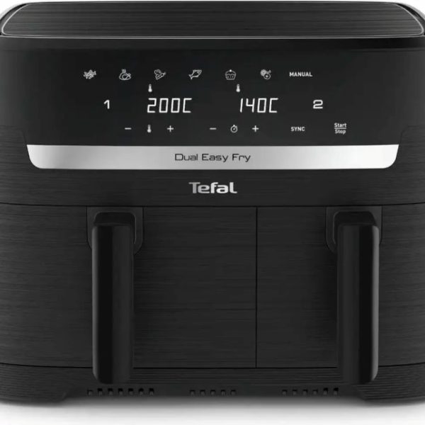 TEFAL friteza Dual Easy Fry EY901N10