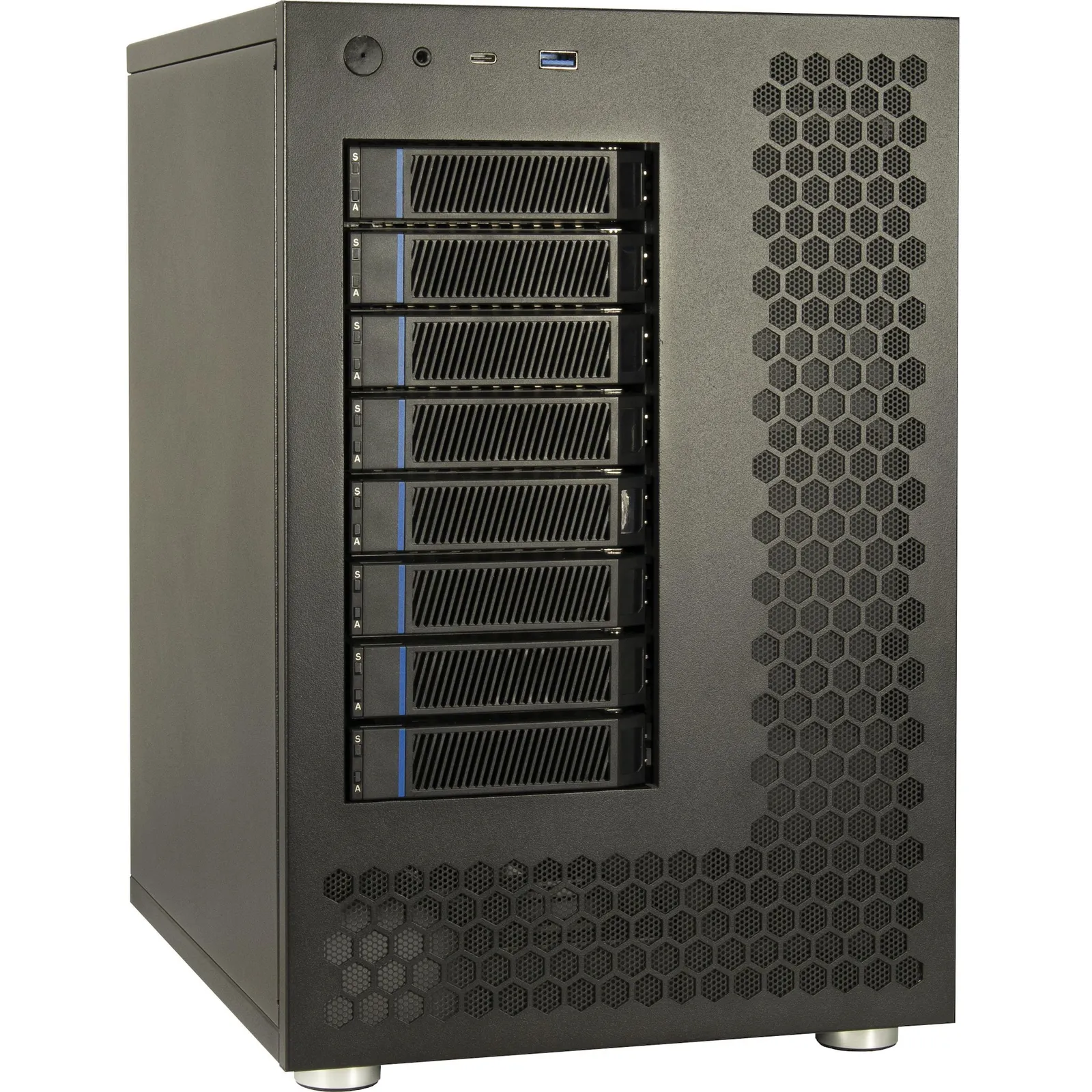 PI_288295616 Inter-Tech NAS-8 PC Gehäuse für bis zu 8 Laufwerke (12Gb/s) - Slika 1