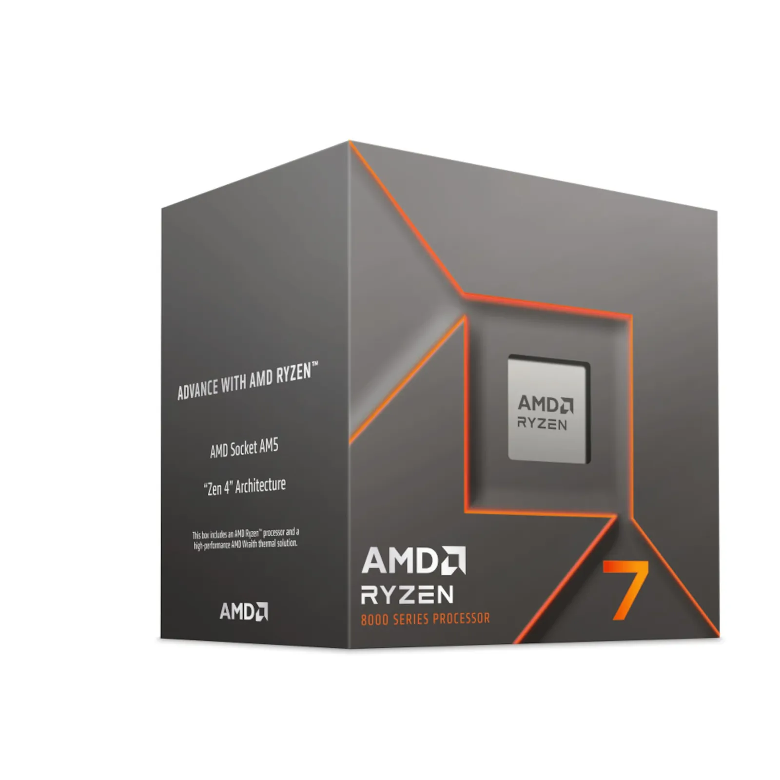 PI_288322121 AMD Ryzen 7 8700F (8x 4.10 GHz) 16 MB L3 Cache Sockel AM5 CPU Boxed - Slika 1