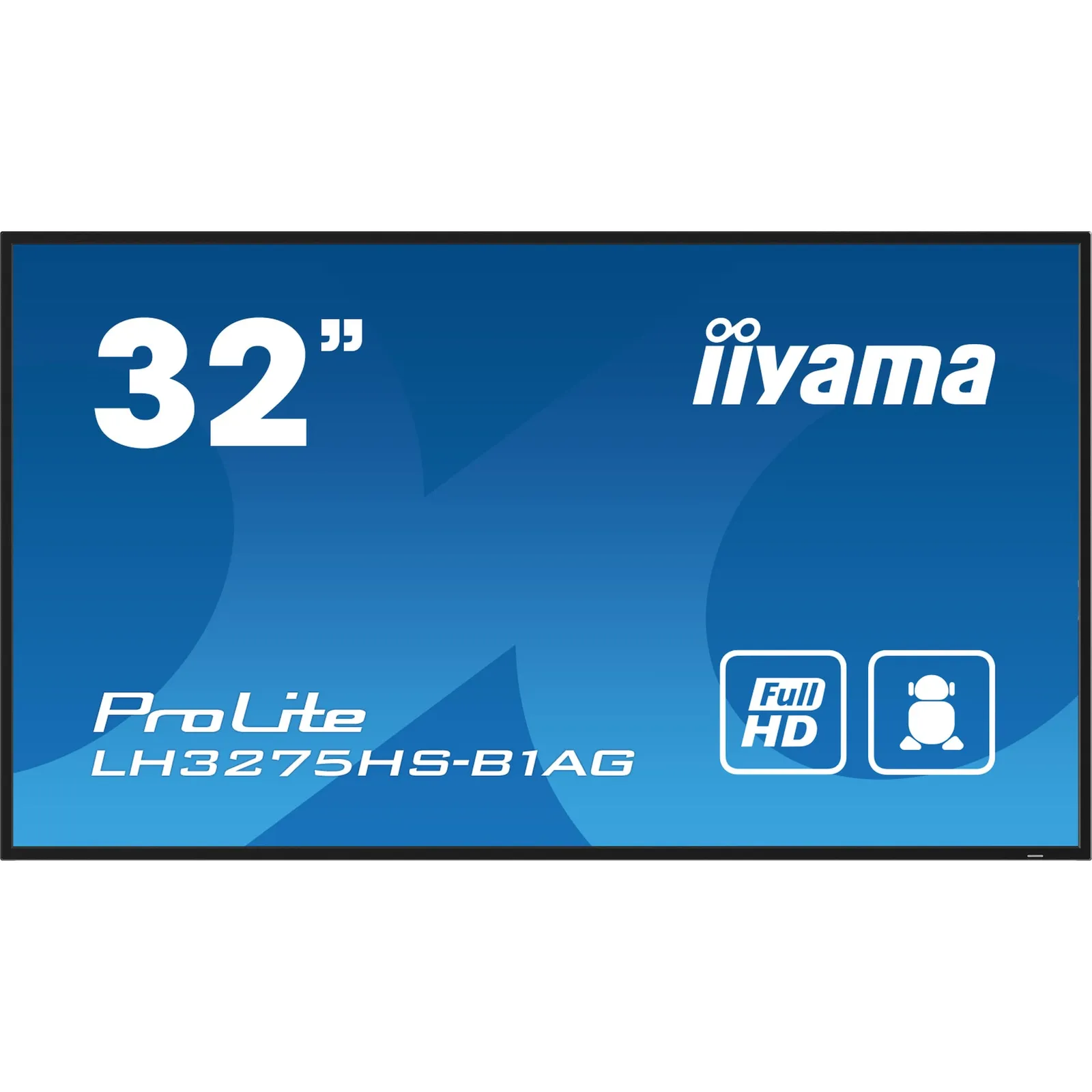 PI_296482126 iiyama ProLite LH3275HS-B1AG 80cm (32") FullHD Signage Monitor DP/HDMI/RJ45 - Slika 1
