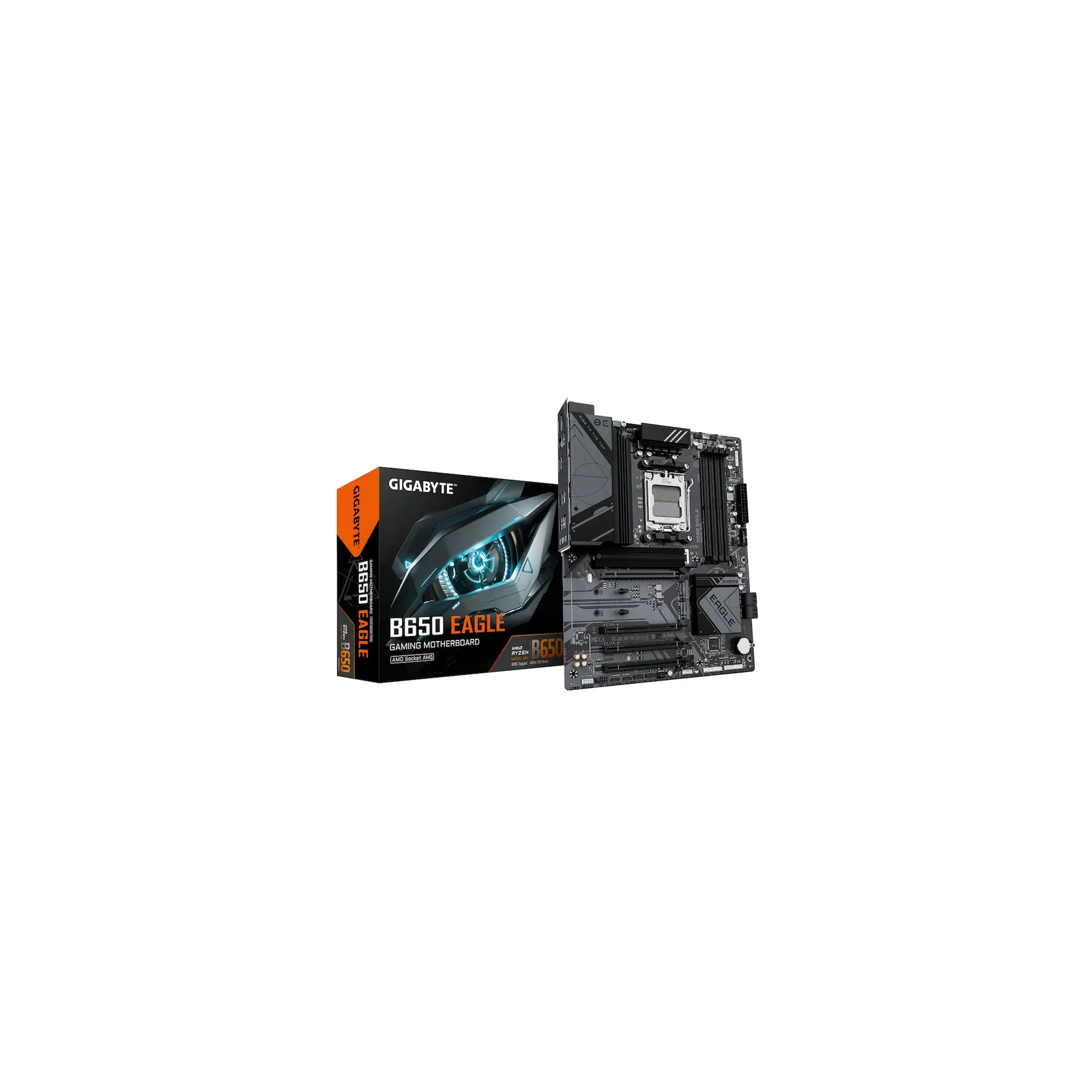 PI_306655679 GIGABYTE B650 EAGLE ATX Mainboard Sockel AM5 HDMI/DP - Slika 1