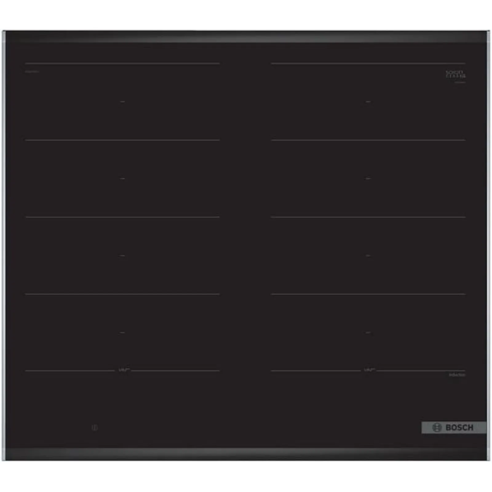 PI_310411704 Bosch PXX675DC1E Einbau-Induktionskochfeld Glaskeramik autark 60cm schwarz - Slika 1