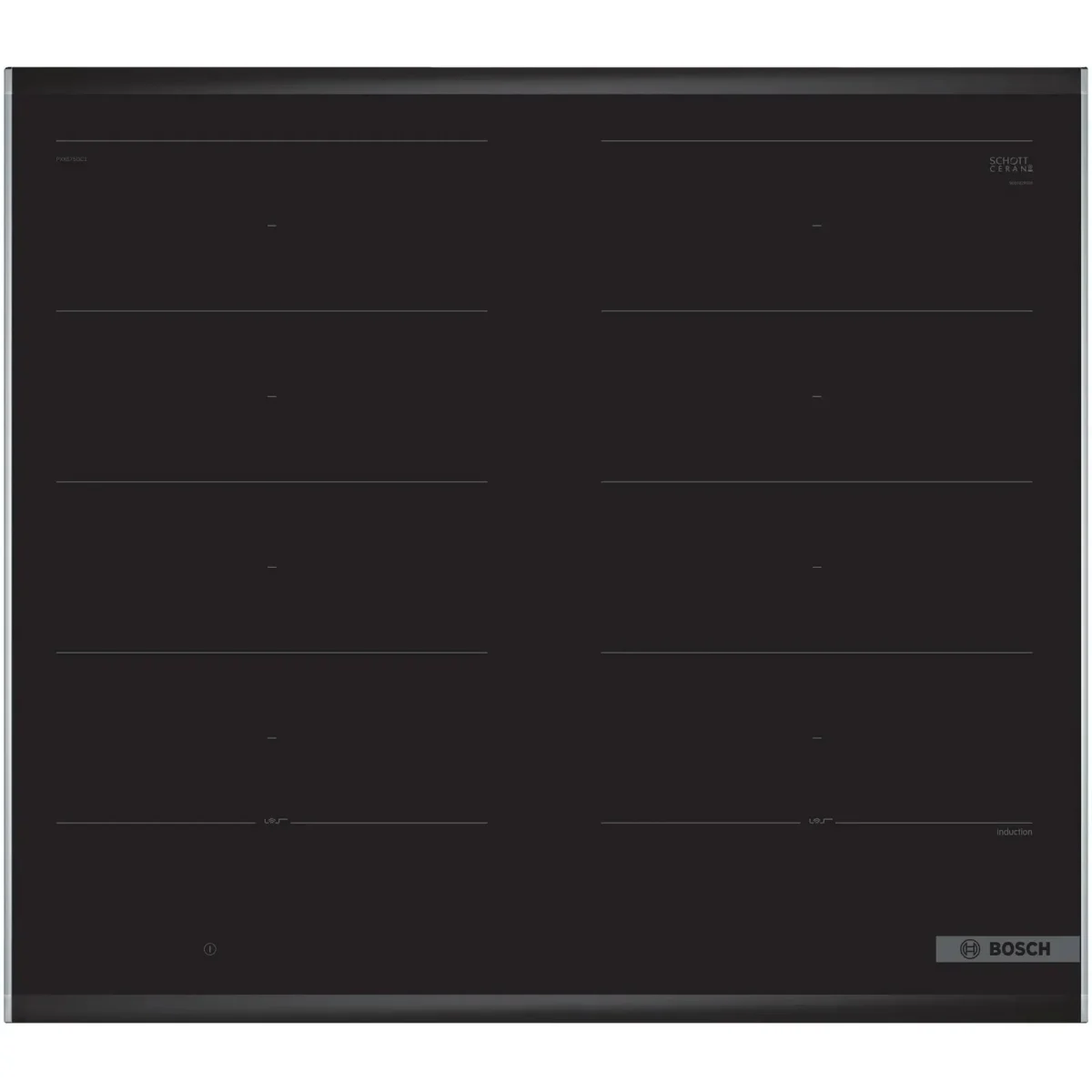 Bosch PXX675DC1E Einbau-Induktionskochfeld Glaskeramik autark 60cm schwarz - Slika 3