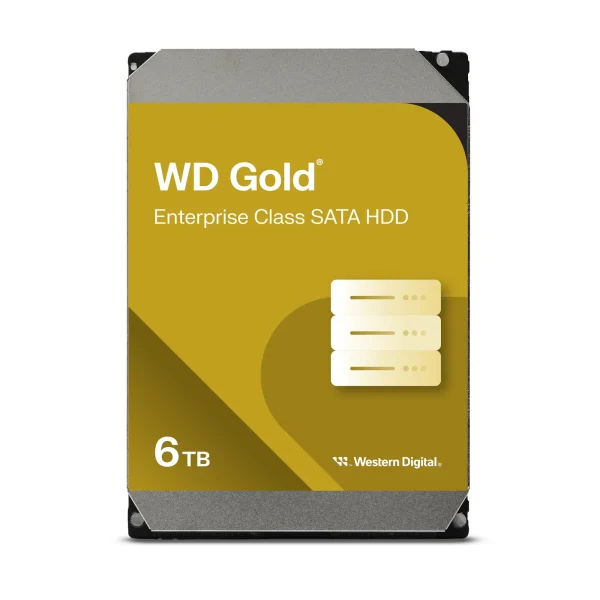 Western Digital WD Gold WD6004FRYZ - 6 TB, 3,5 Zoll, SATA 6 Gbit/s