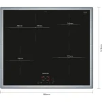 Siemens EH645BFB6E iQ300 Induktionskochfeld 60 cm Schwarz, Rahmen aufliegend - Slika 2