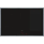 Siemens EX845HVC1E iQ700 Induktionskochfeld 80 cm Schwarz, Mit Rahmen aufliegend