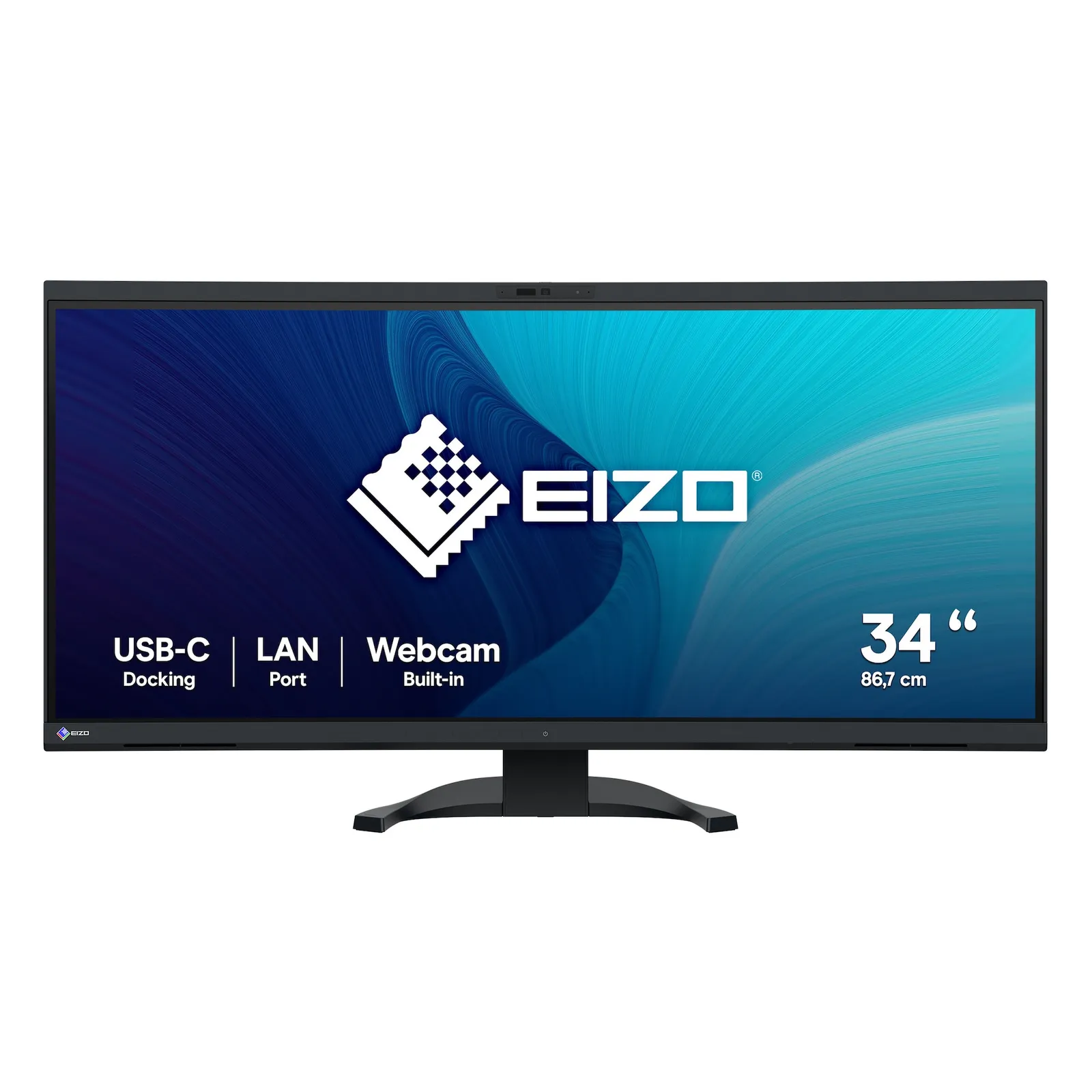 PI_343981307 EIZO FlexScan EV3450XC-BK 86,7cm (34,1") curved UW-QHD IPS Monitor DP/HDMI/USB-C HV - Slika 1