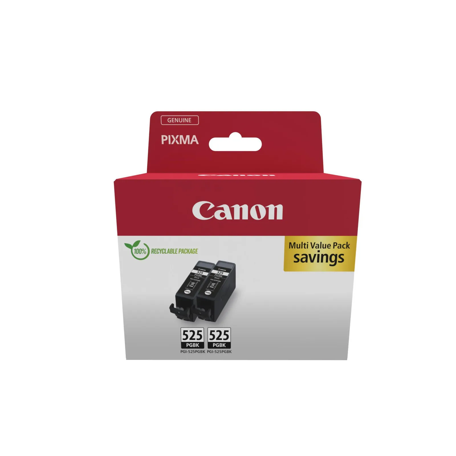 PI_363025362 Canon 4529B017 2x Druckerpatrone schwarz PGI 525PGBK - Slika 1