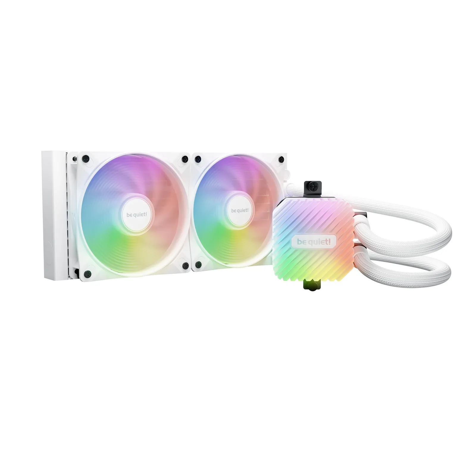 PI_383917260 be quiet! Light LOOP 240 mm White Wasserkühlung für Intel/AMD Prozessoren - Slika 1