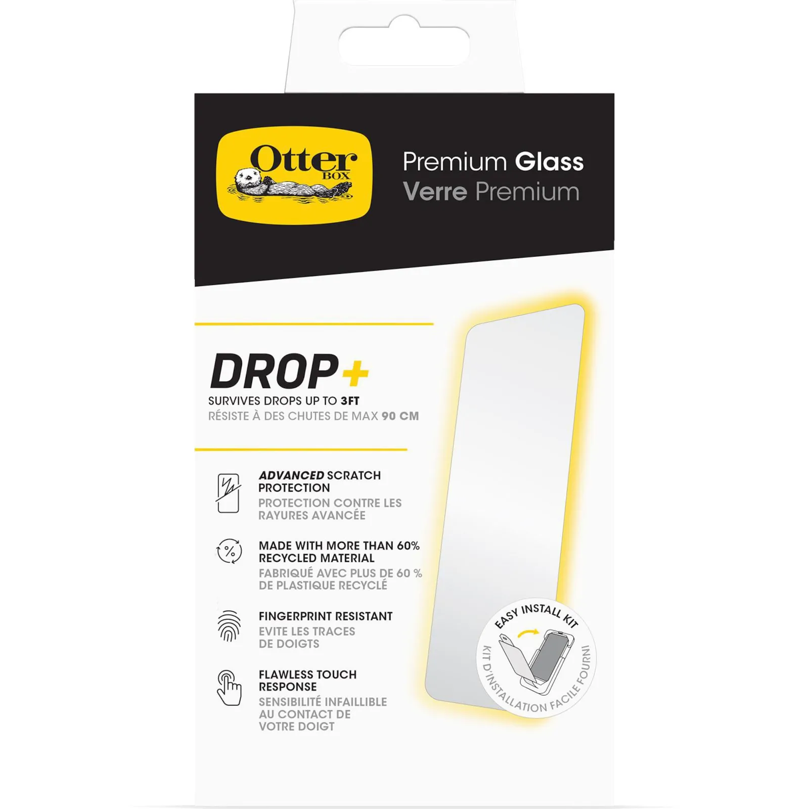 PI_387036006 OtterBox Premium Glass Apple iPhone 16 Pro - clear - Slika 1