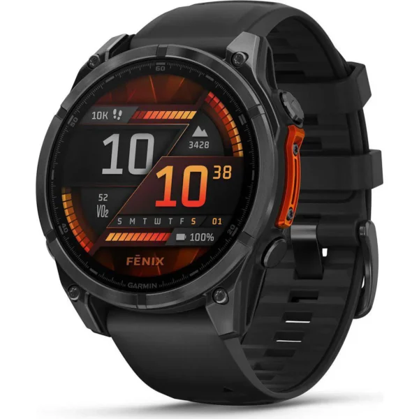 Garmin fēnix 8 - 51 mm AMOLED Schwarz/ Schiefergrau