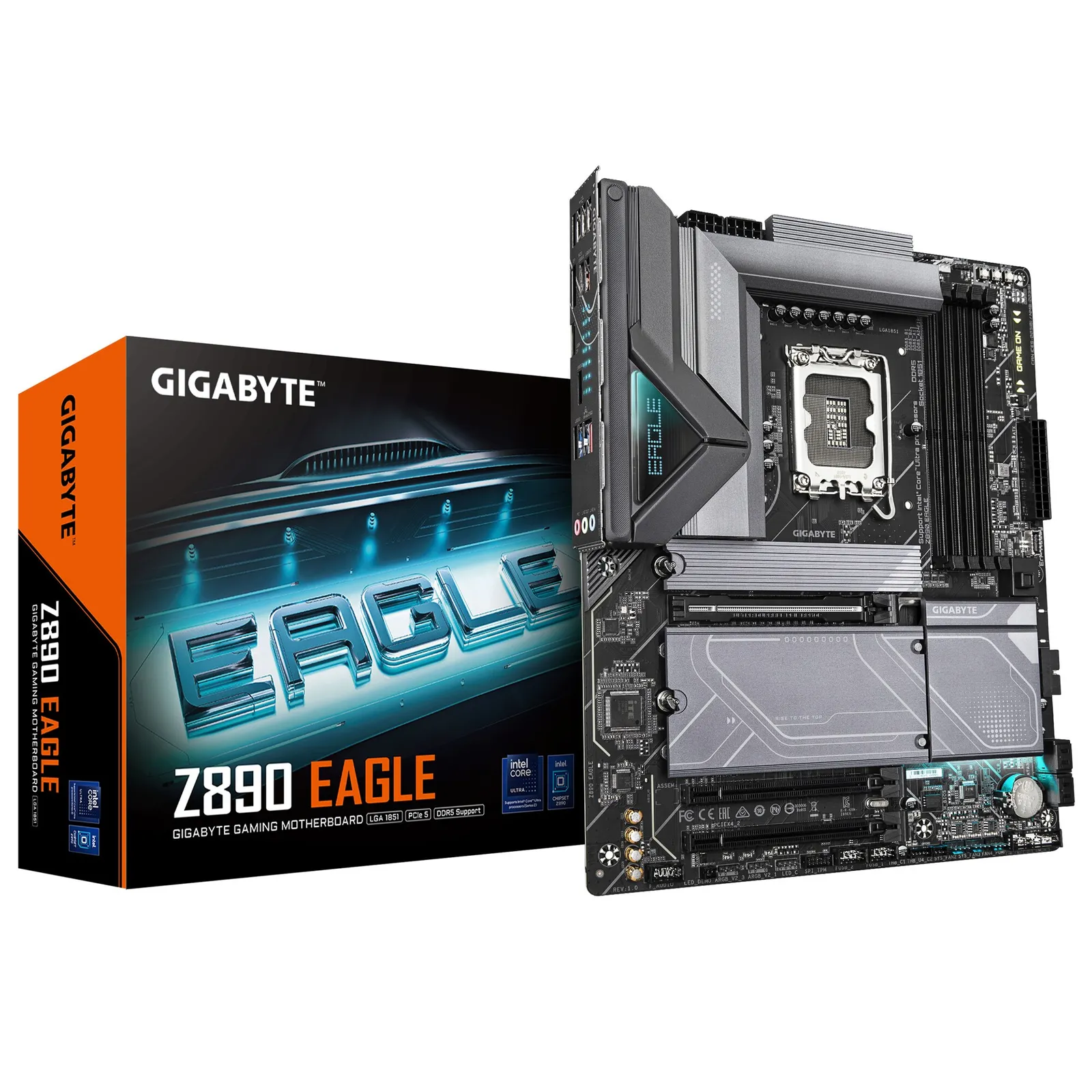 PI_411018233 GIGABYTE Z890 EAGLE ATX Mainboard Sockel 1851 TB4/DP/WIFI7 - Slika 1
