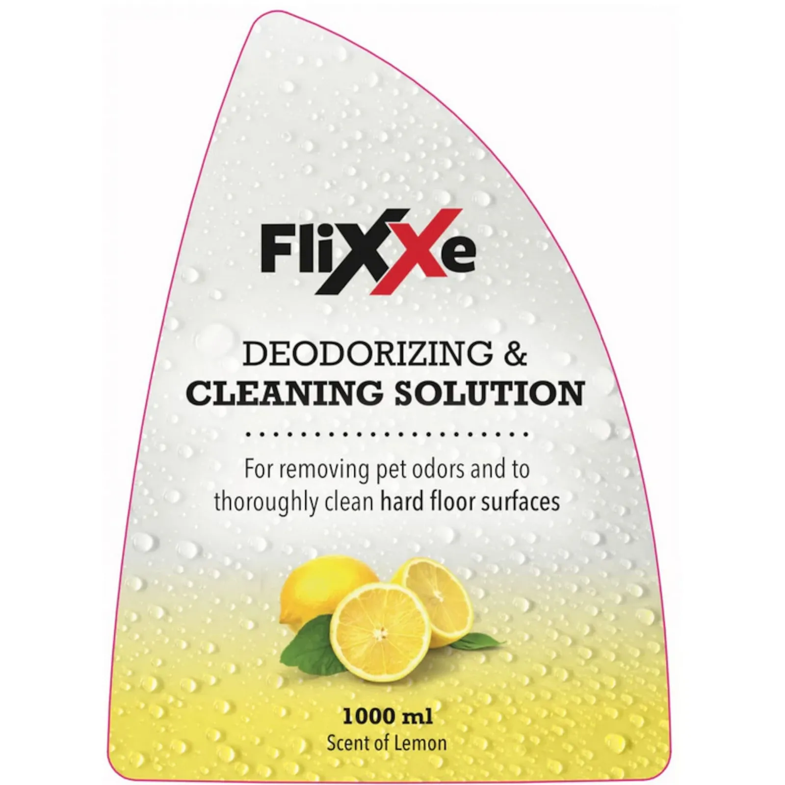 PI_415233333 FliXXe Reinigungslösung Lemon Multi Oberflächenreiniger für Hartböden 1 Liter - Slika 1