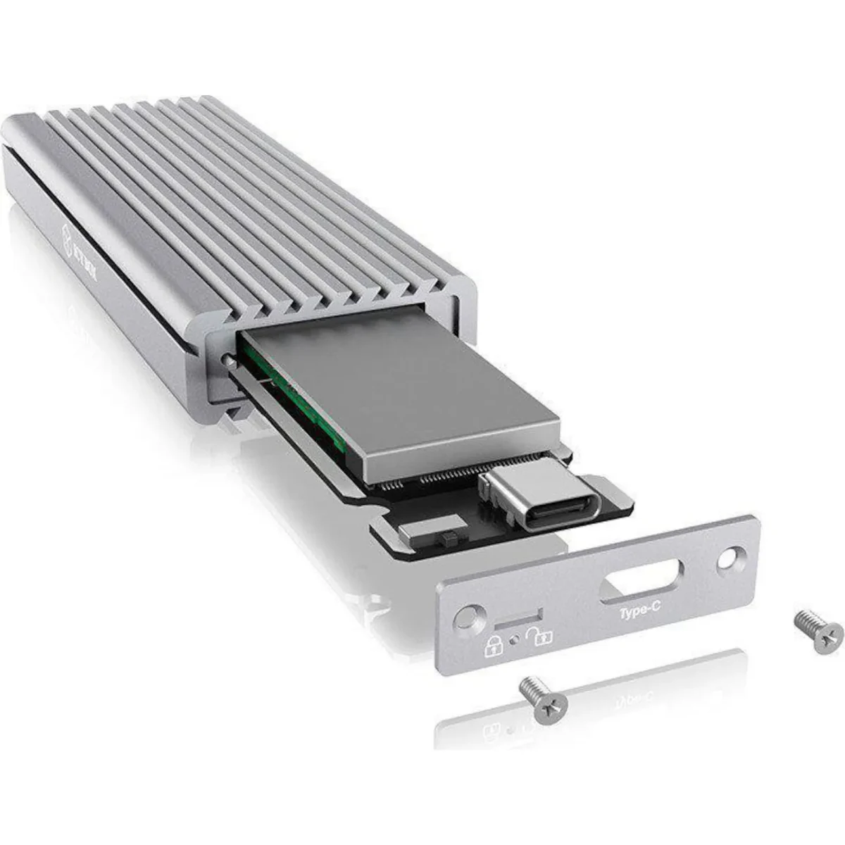 RaidSonic Icy Box IB-1817MA-C31 M.2 PCIe SSD USB Type-C HDD Gehäuse M-Sockel - Slika 4