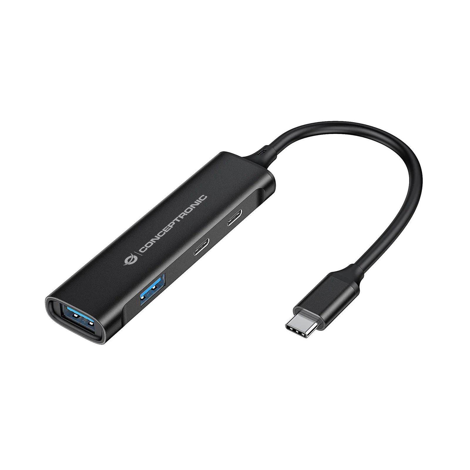 PI_419725825 Conceptronic HUBBIES12B 4-Port USB 3.2 Gen 1 Hub, USB-C-Anschluss - Slika 1