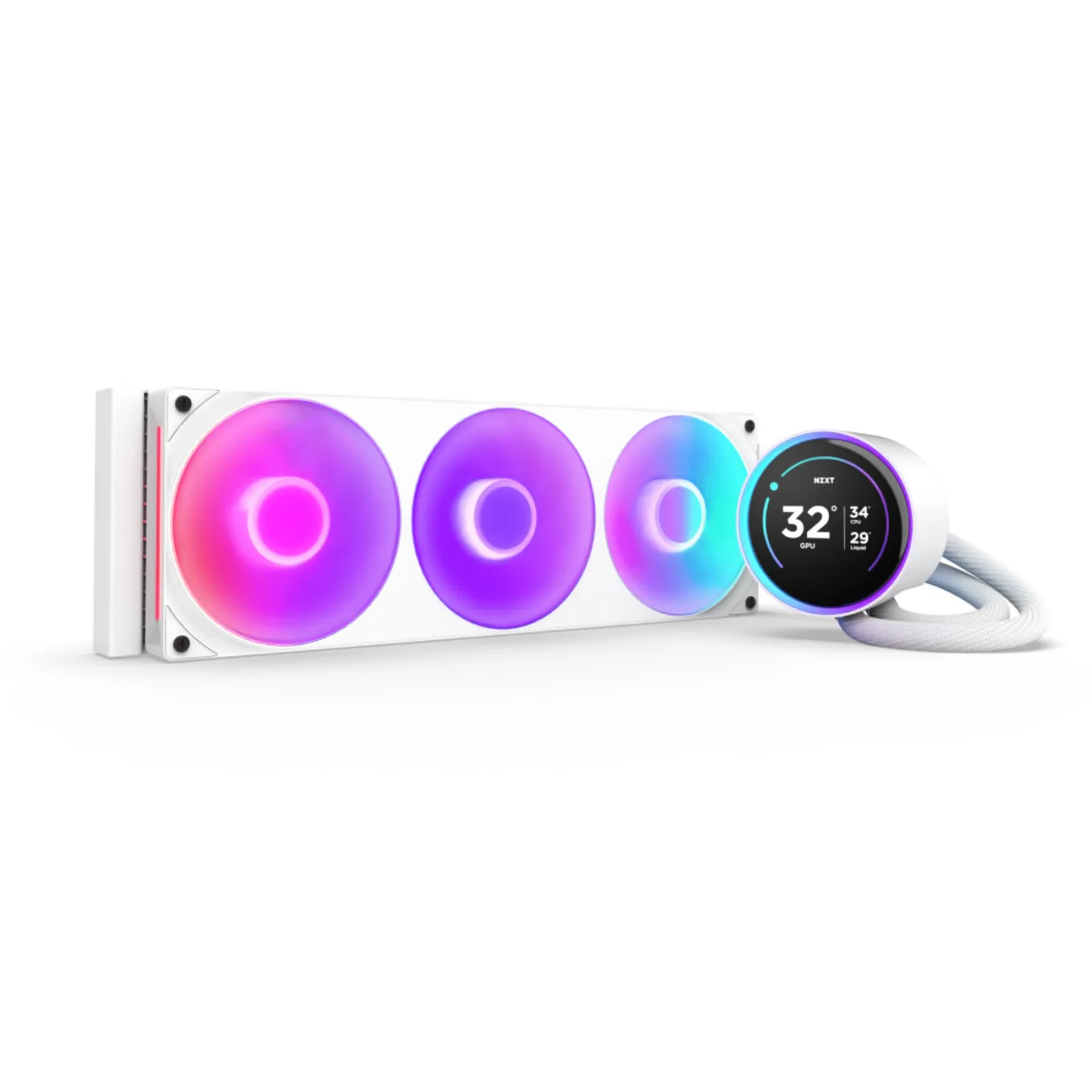 PI_421456484 NZXT Kraken Elite 360 RGB (2024) AIO-Wasserkühlung Weiß - Slika 1