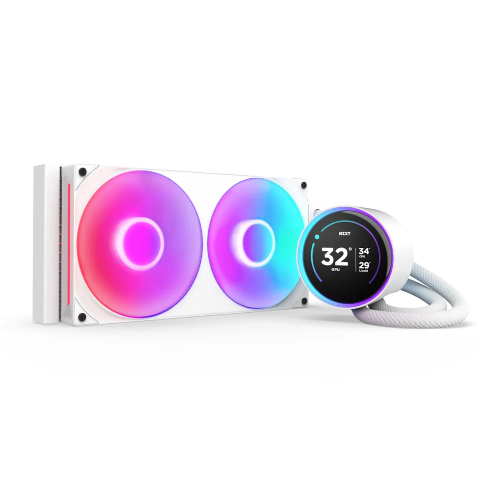 PI_421570679 NZXT Kraken Elite 280 RGB (2024) AIO- Wasserkühlung Weiß - Slika 1