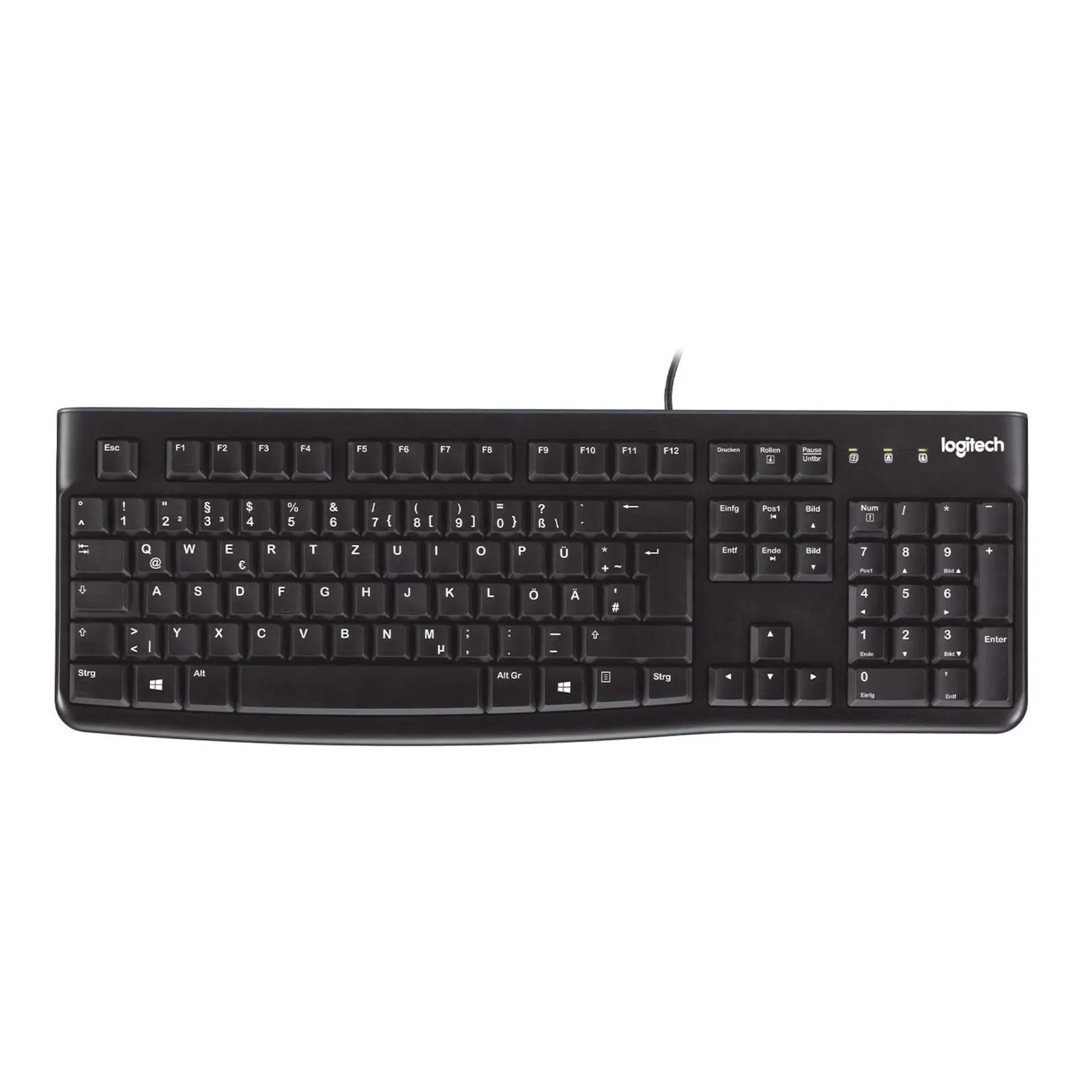 PI_426039690 Logitech K120 Kabelgebundene Tastatur Schwarz - Slika 1