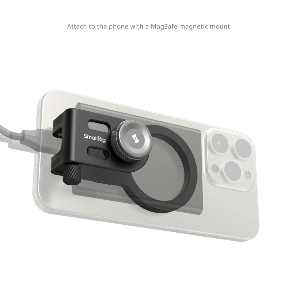 Smallrig MagSafe / Cold Shoe Universeller 2-in-1-SSD-Halter 4779 - Slika 5