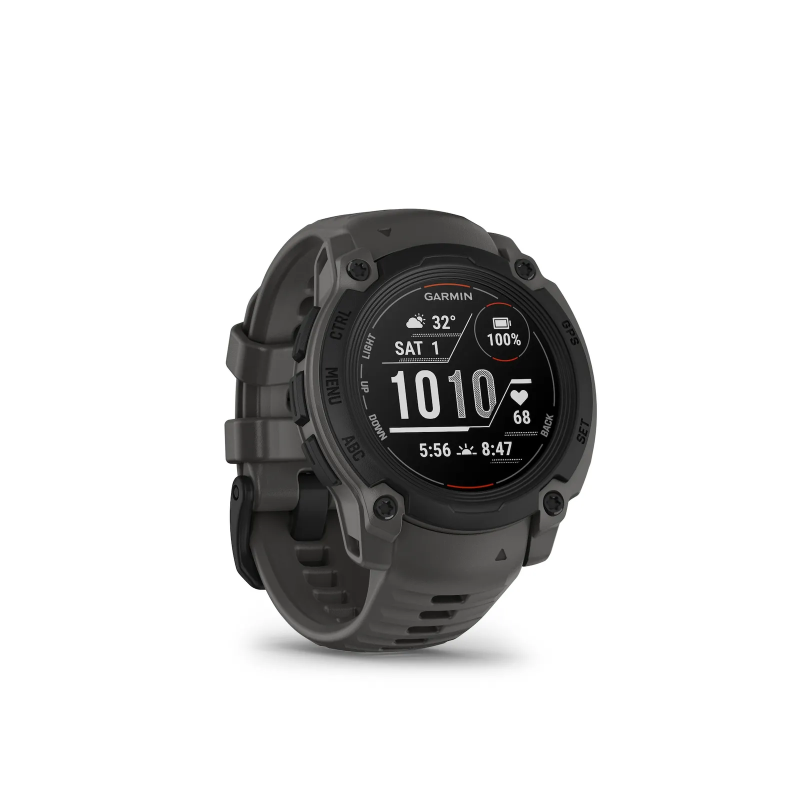 PI_480884026 Garmin INSTINCT E schwarz 40mm Multisport Smartwatch 20mm Wechselarmband - Slika 1