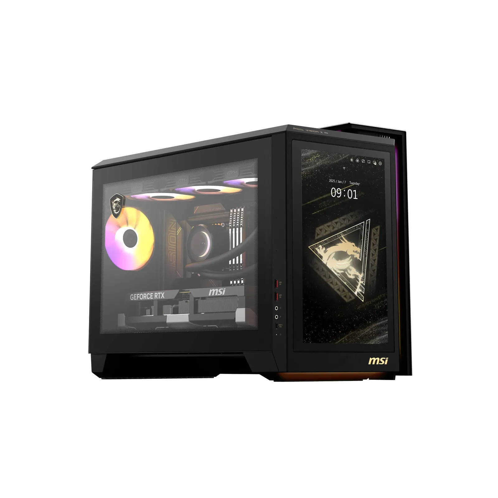 PI_529918533 MSI MEG Vision X AI 2NVR7-236AT Core Ultra 7 265K 64GB/2TB RTX5070Ti Win11 - Slika 1