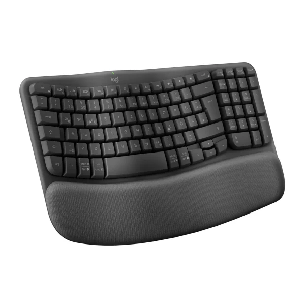 Logitech Wave Keys Grafit, DE-Layout (Qwertz) inkl. Logi Bolt USB-Adapter