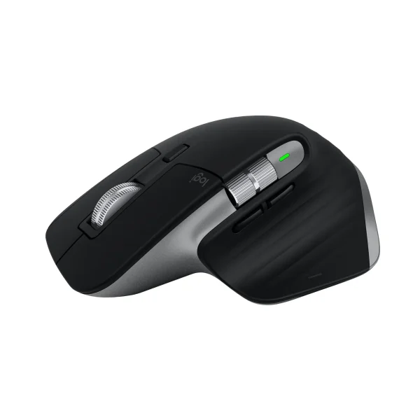 Logitech MX Master 3S for Mac Schwarz/Space Grey - Performance-Maus, Bluetooth, USB-C, Unterstützt von Logi Options+