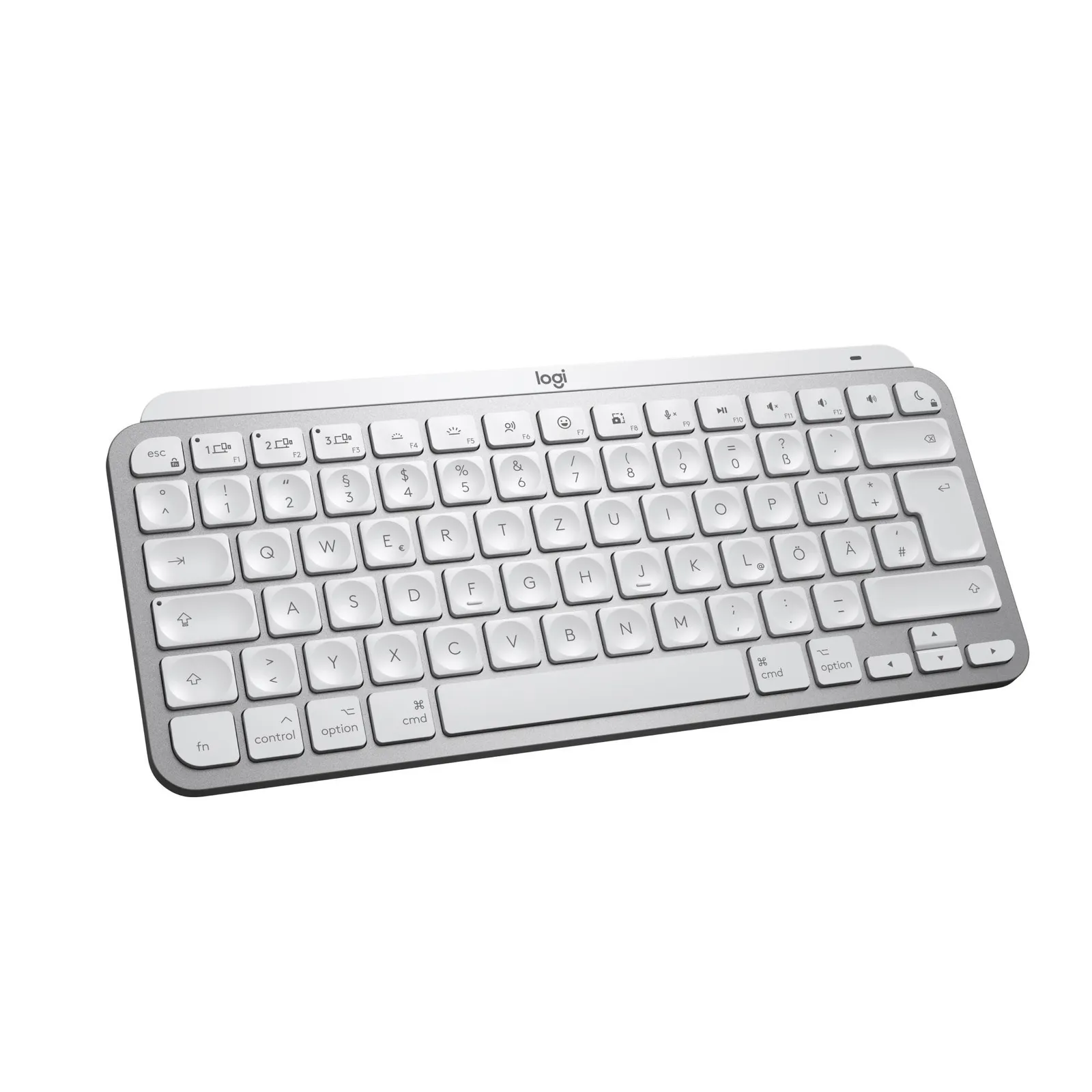 PI_535920425 Logitech MX Keys Mini for Mac, Pale Grey - Kabellose & Kompakte Performance Tastatur - Slika 1