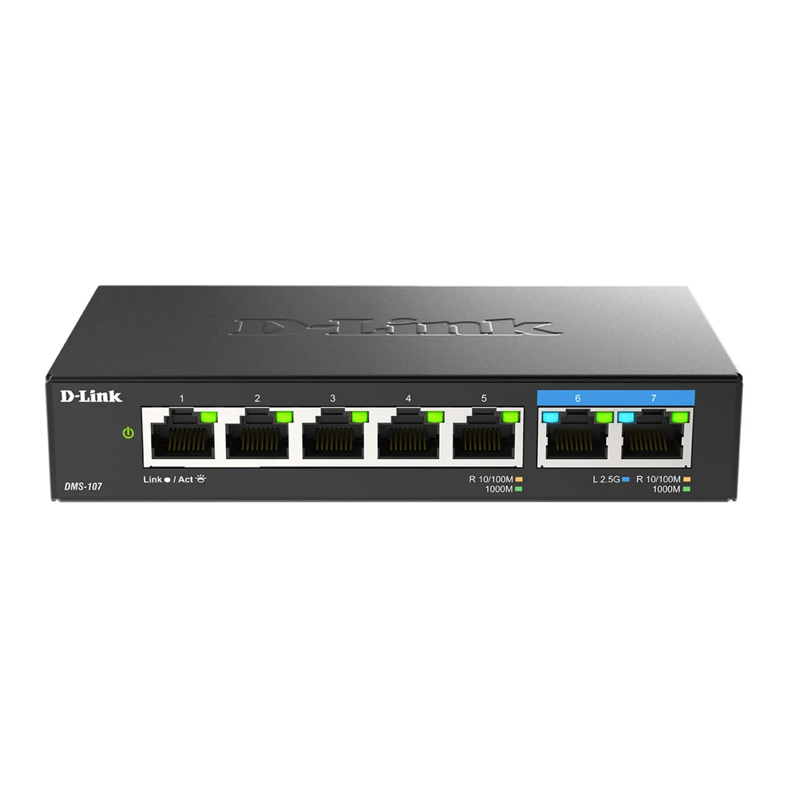 PI_543166599 D-Link DMS-107/E 7-Port Multi-Gigabit Unmanaged Switch - Slika 1