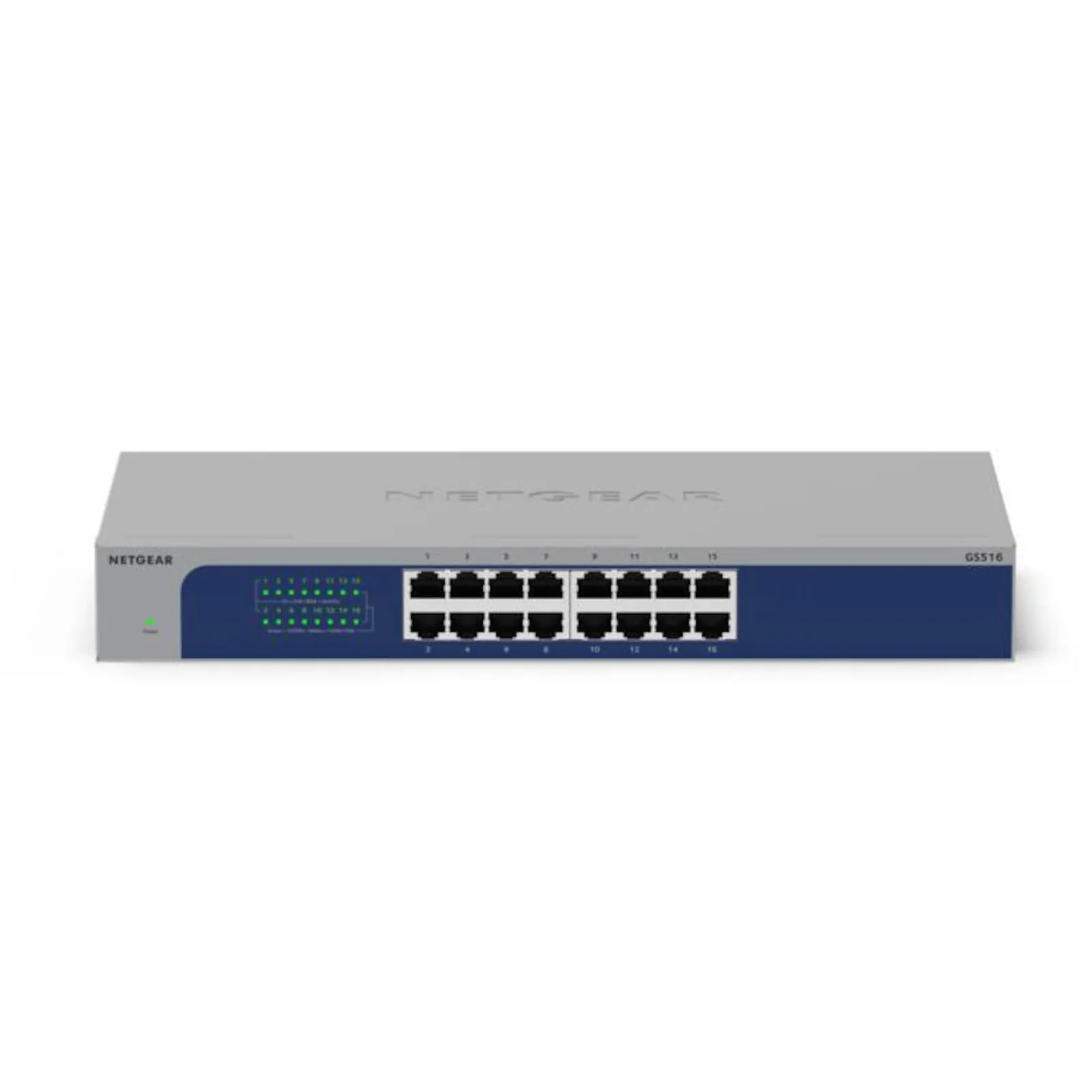 PI_544217847 NETGEAR GS516 Unmanaged Switch 16x Gigabit RJ45 Ports - Slika 1
