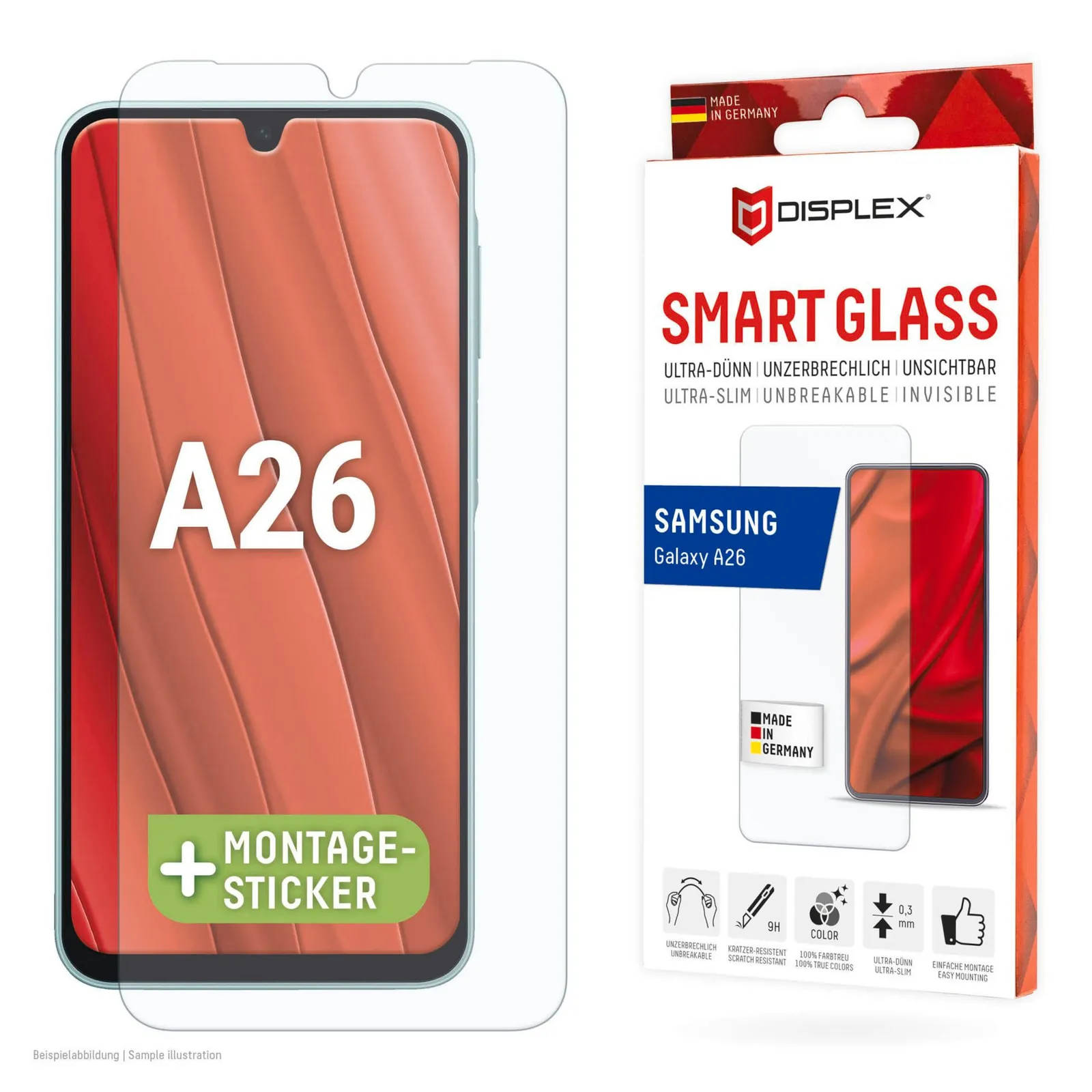 PI_545239785 DISPLEX Smart Glass Samsung Galaxy A26 - Slika 1