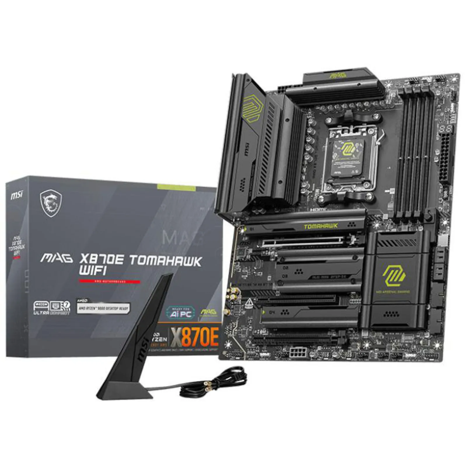 PI_546788540 MSI MAG X870E TOMAHAWK WIFI Mainboard AM5 HDMI/USB4/WIFI7 - Slika 1