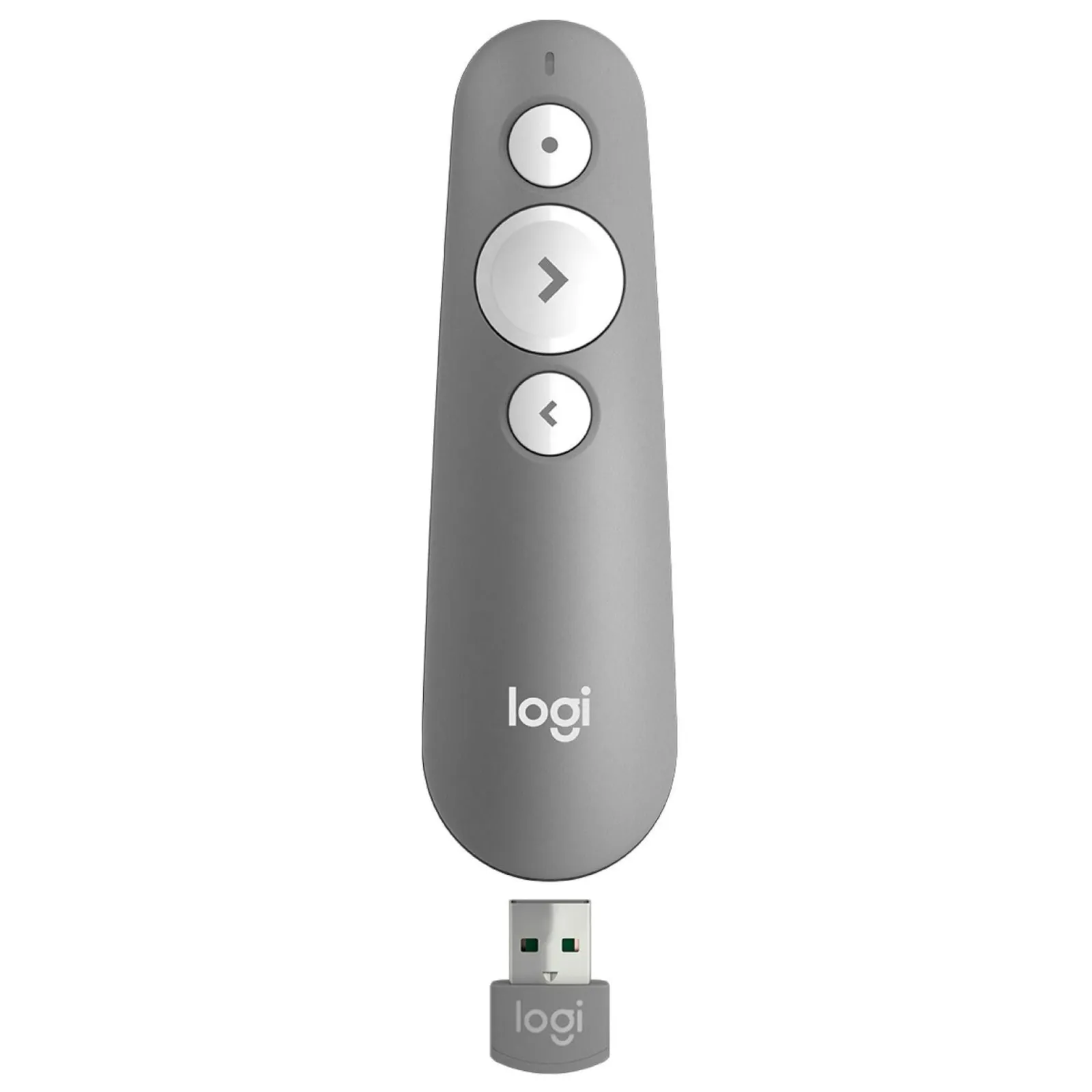 PI_546926485 Logitech R500s Laser Presentation Remote Presenter USB Bluetooth Grau - Slika 1